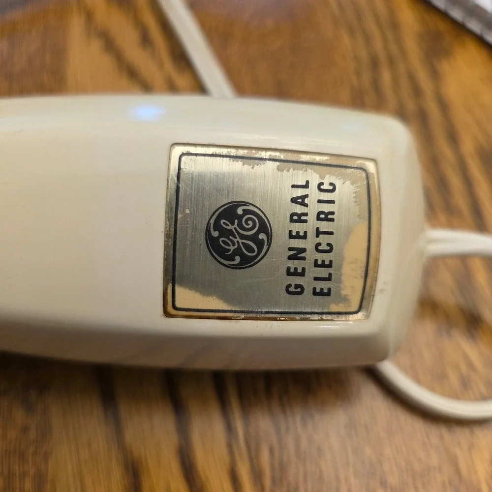 Vintage General Electric Custom Electric Slicing Knife EK15 Avocado Green Box